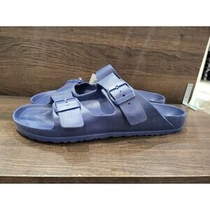 Sun + Stone Men's Jude Slip-On Sandals Blue 7 New